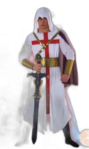 CROCIATO TEMPLARE GUERRIERO MEDIOEVALE