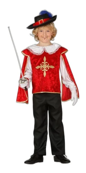 D'ARTAGNAN MOSCHETTIERE DEL RE-  COSTUME CARNEVALE E FESTE  A TEMAE