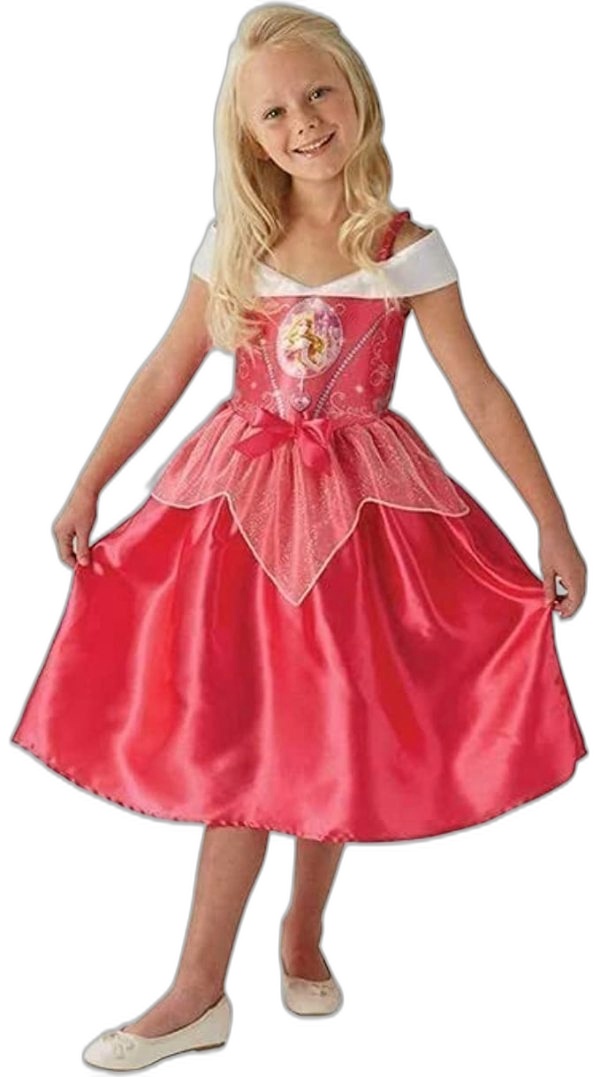 Aurora Vestito Bambina Carnevale Maschera Princess Girl Costume - Foto 12