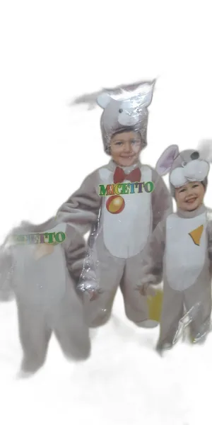 CONIGLIETTO  GATTINO TOPOLINO 3 x1