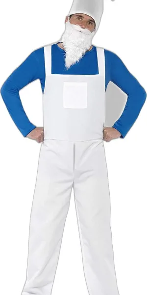 BARBA PUFFO - COSTUME CARNEVALE E FESTE A TEMA