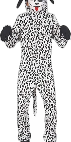 DALMATA CAGNOLINO ALLA CARICA - COSTUME CARNEVALE E FESTE A TEMA