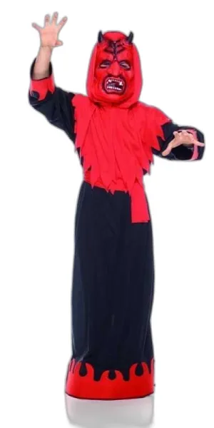 DIAVOLO DEMONE  - COSTUME HALLOWEEN CARNEVALE E FESTE  A TEMA