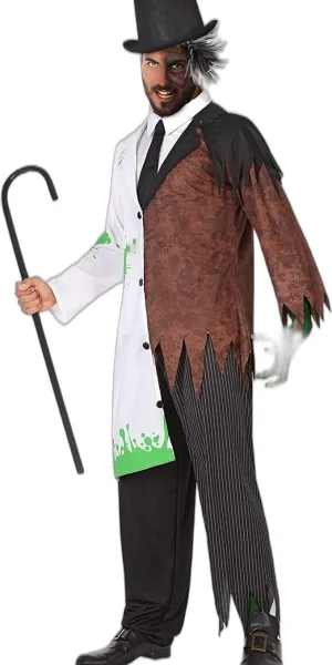 JEKYLL E HYDE TWOFACE- COSTUME HALLOWEEN CARNEVALE E FESTE A TEMA