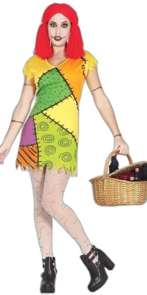 BAMBOLA HORROR  - COSTUME HALLOWEEN CARNEVALE E FESTE  A TEMA