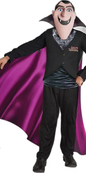 HOTEL TRANSILVANIA CONTE DRAC - COSTUME HALLOWEEN CARNEVALE E FESTE  A TEMA