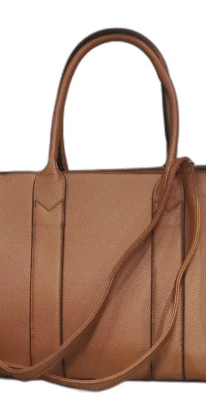 Borsa donna similpelle manici e tracolla giovane