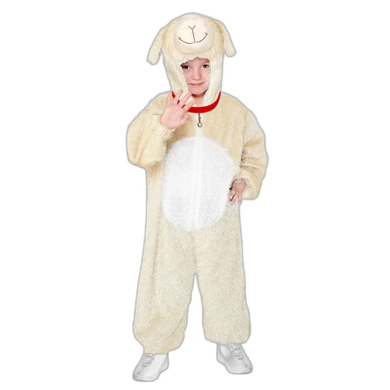 AGNELLINO -  COSTUME CARNEVALE E FESTE  A TEMA