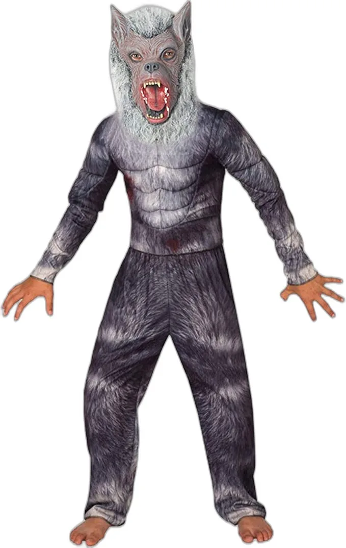 LICANTROPO LUPO MANNARO - COSTUME HALLOWEEN  CARNEVALE E FESTE  A TEMA
