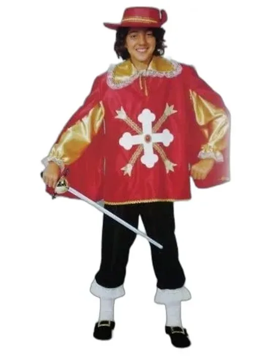 MOSCHETTIERE DEL RE - COSTUME CARNEVALE E FESTE A TEMA