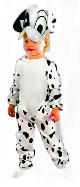 DALMATA CAGNOLINO ALLA CARICA  - COSTUME CARNEVALE E FESTE A TEMA
