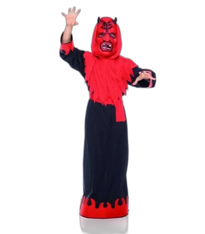 DIAVOLO DEMONE  - COSTUME HALLOWEEN CARNEVALE E FESTE  A TEMA
