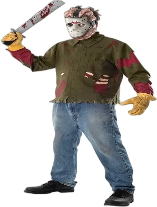 JASON VENERDI 13- COSTUME HALLOWEEN CARNEVALE E FESTE  A TEMA