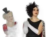 GUANTI BURLESQUE CABARET BIANCHI  40 cm- ACCESSORI CARNEVALE E FESTE A TEMA
