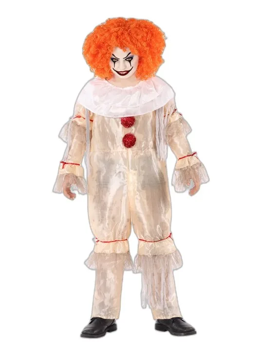 PAGLIACCIO INSANGUINATO - COSTUME HALLOWEEN CARNEVALE E FESTE  A TEMA