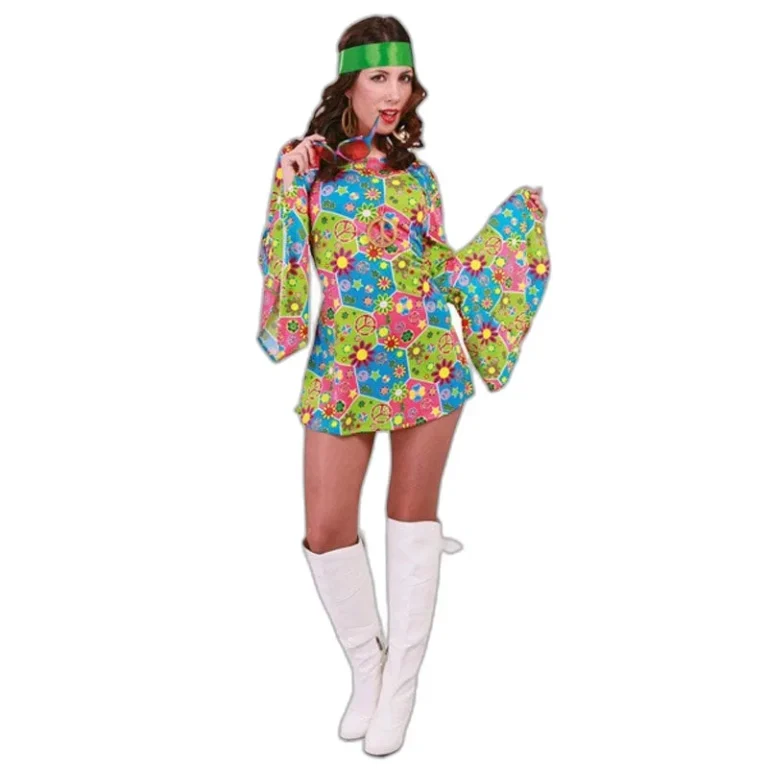HIPPIE FIGLIA DEI FIORI ANNI 60/70